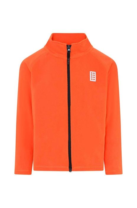 Дитяча кофта Lego колір помаранчевий однотонна