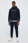 Кофта Tommy Hilfiger чоловіча колір синій з капюшоном візерунок (3287961)
