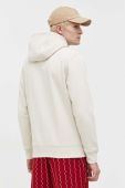 Кофта Tommy Jeans чоловіча колір бежевий з капюшоном однотонна (3532792)
