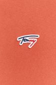 Кофта Tommy Jeans чоловіча колір бордовий однотонна