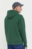 Кофта Tommy Jeans чоловіча колір зелений з капюшоном однотонна (3284013)