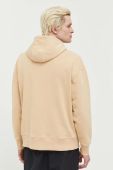 Кофта Tommy Jeans чоловіча колір бежевий з капюшоном однотонна (3284003)