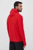 Кофта Boss Green BOSS GREEN чоловіча колір червоний з капюшоном візерунок