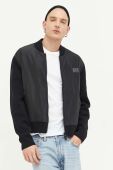 Куртка-бомбер HUGO чоловічий колір чорний перехідна