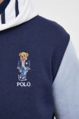 Кофта Polo Ralph Lauren чоловіча з капюшоном візерунок колір барвистий
