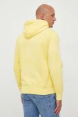 Кофта Polo Ralph Lauren чоловіча колір жовтий з капюшоном з принтом