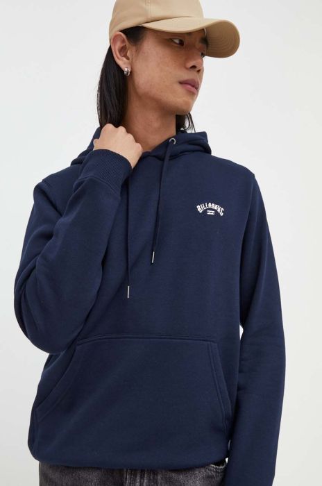 Кофта Billabong чоловіча колір синій з капюшоном меланж