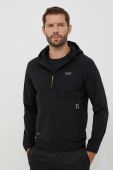 Куртка EA7 Emporio Armani чоловіча колір чорний перехідна (3393889)