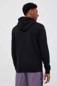 Кофта adidas Originals чоловіча колір чорний з капюшоном з принтом (3383248)