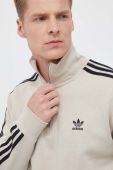 Кофта adidas Originals чоловіча колір бежевий з аплікацією (3305855)