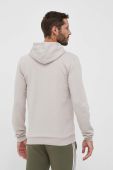 Кофта adidas чоловіча колір бежевий з капюшоном однотонна (3321806)