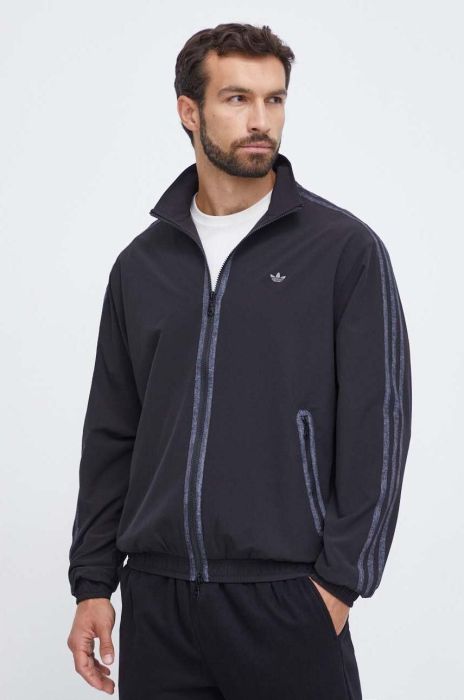 Куртка adidas Originals чоловіча колір чорний перехідна oversize (3506600)
