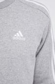 Кофта adidas чоловіча колір сірий візерунок