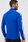 Тренувальна кофта adidas Performance Squadra 21 з аплікацією колір блакитний