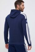 Кофта adidas Performance Squadra 21 колір синій з капюшоном з аплікацією