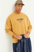Кофта Guess Originals чоловіча колір жовтий з аплікацією