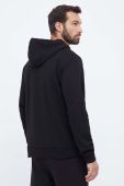 Кофта Fila чоловіча колір чорний з капюшоном однотонна (3470347)