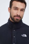 Кофта The North Face чоловіча колір чорний з аплікацією