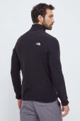 Спортивна кофта The North Face Glacier Pro колір чорний однотонна