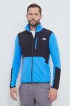 Спортивна кофта The North Face Glacier Pro візерунок колір блакитний