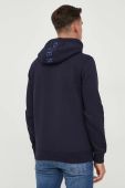 Кофта Guess чоловіча колір синій з капюшоном однотонна (3597468)