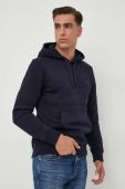 Кофта Guess чоловіча колір синій з капюшоном однотонна (3597468)