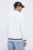 Кофта Armani Exchange чоловіча колір білий з аплікацією