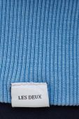Бавовняна кофта Les Deux чоловіча  з принтом колір блакитний