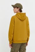 Кофта Dickies чоловіча колір жовтий з капюшоном однотонна