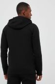 Кофта Puma чоловіча колір чорний з капюшоном з принтом (3385742)