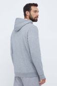 Кофта Puma чоловіча колір сірий з капюшоном з принтом (3453795)