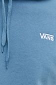 Кофта Vans чоловіча з капюшоном однотонна колір блакитний (3481161)