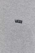 Кофта Vans чоловіча колір сірий з капюшоном меланж