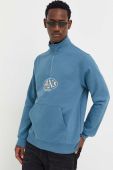 Кофта Vans чоловіча  з принтом колір блакитний (3527453)