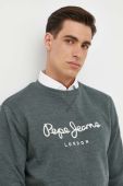 Кофта Pepe Jeans Nouvel чоловіча колір зелений з аплікацією