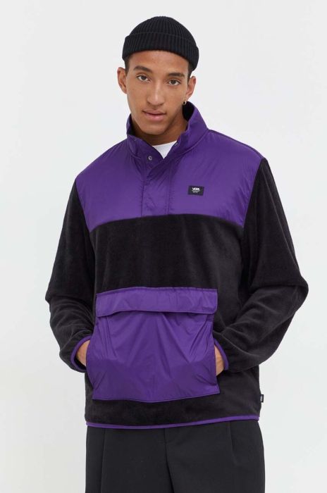 Кофта Vans чоловіча колір чорний візерунок