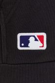 Кофта New Era чоловіча колір чорний з капюшоном з принтом NEW YORK YANKEES