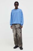 Кофта American Vintage чоловіча  однотонна колір блакитний (3546137)