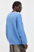 Кофта American Vintage чоловіча  однотонна колір блакитний (3546137)