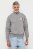 Кофта Tommy Hilfiger чоловіча колір сірий з принтом (3617353)
