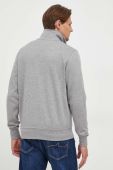 Кофта Tommy Hilfiger чоловіча колір сірий однотонна (3523037)