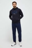 Кофта Tommy Hilfiger чоловіча колір синій з капюшоном з принтом (3510121)