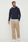 Кофта Tommy Hilfiger чоловіча колір синій з капюшоном з аплікацією (3511409)