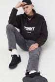 Кофта Tommy Jeans чоловіча колір чорний з аплікацією (3557624)