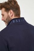 Кофта Guess чоловіча колір синій однотонна (3597495)