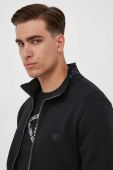 Кофта Guess чоловіча колір чорний однотонна (3597500)