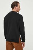 Кофта Karl Lagerfeld чоловіча колір чорний з аплікацією (3585296)