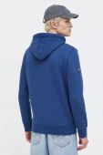 Кофта Superdry чоловіча з капюшоном з аплікацією колір блакитний (3489053)