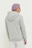 Кофта Superdry чоловіча колір сірий з капюшоном меланж (3450141)