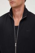 Кофта Superdry чоловіча колір чорний однотонна (3458328)
